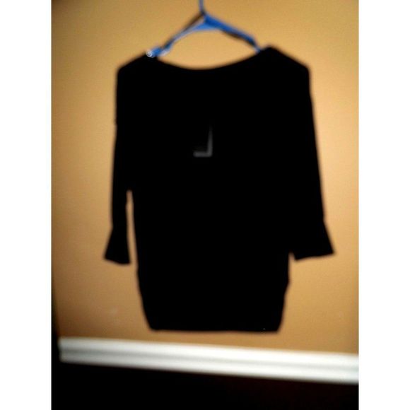 Espresso Black Pullover Shirt   Size Small   NWT - Picture 3 of 4